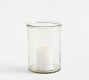 Arden Hammered Glass Hurricane