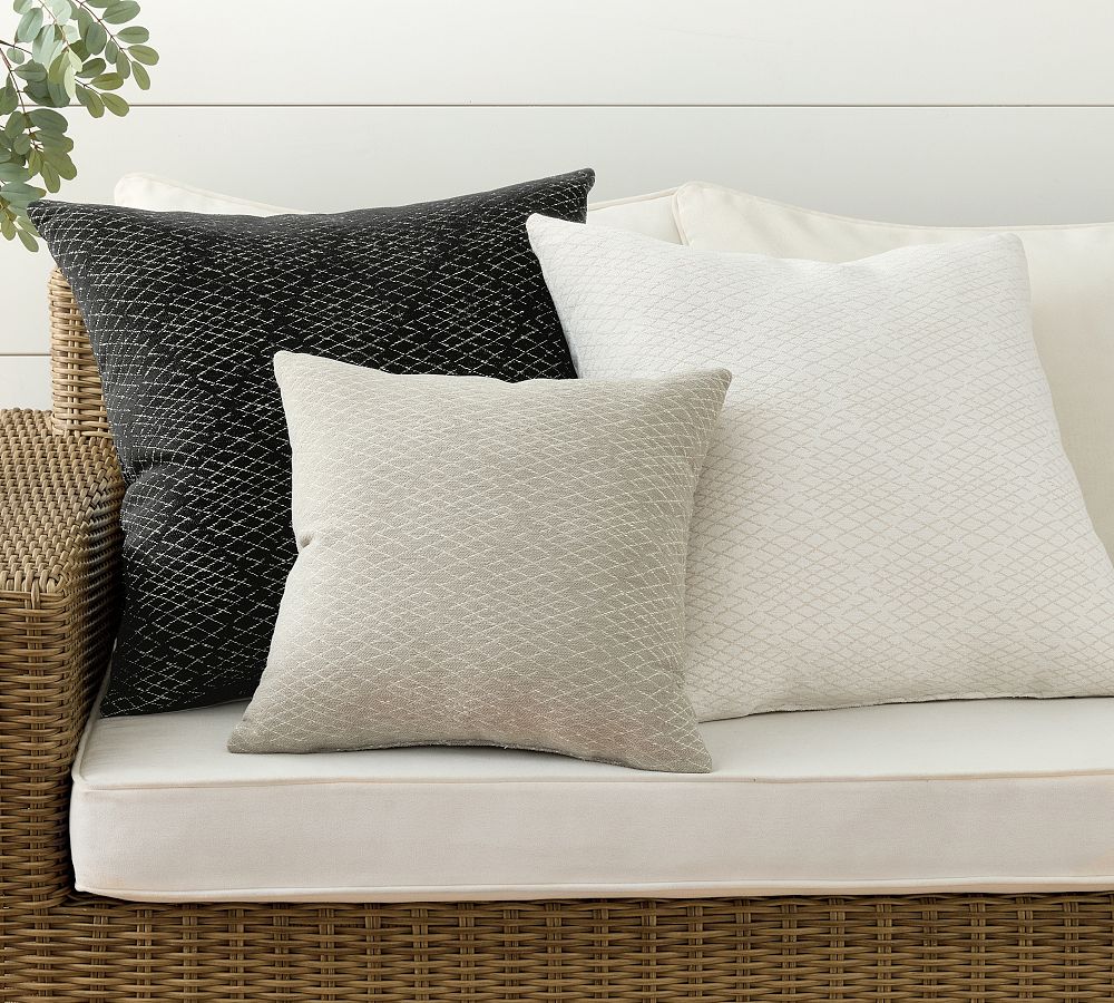 Margot Diamond Outdoor Performance Pillow