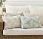 Sylvie Palm Outdoor Performance Lumbar Pillow