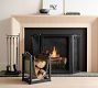 Industrial Fireplace Log Holder