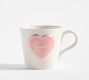 Conversation Hearts Stoneware Mug