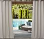 Sunbrella&#0174; Solid Outdoor Grommet Curtain