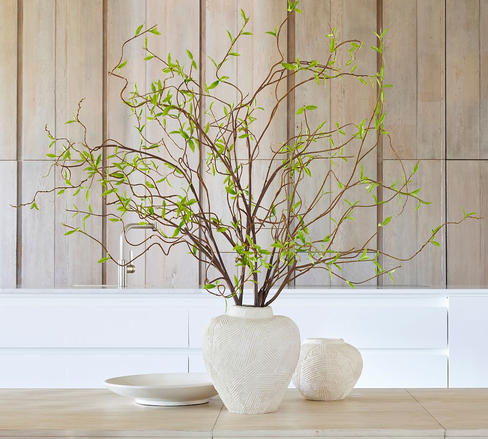Faux Oversized Curly Willow Branch