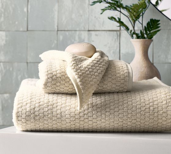 Textured Honeycomb Towel