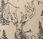 Conell Rustic Forest Embroidered Pillow