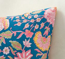 Pari Block Print Outdoor Pillow