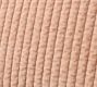 Quilted Velvet Lumbar Pillow