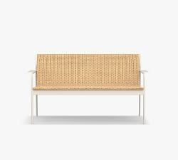Hampton All-Weather Wicker &amp; Metal 54&quot;  Loveseat