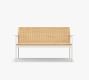 Hampton All-Weather Wicker &amp; Metal 54&quot;  Loveseat