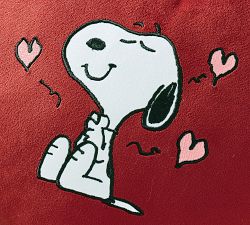 Peanuts Snoopy&#8482; Heart Velvet Shaped Pillow