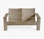 Indio Eucalyptus Modern Double Outdoor Adirondack (55&quot;)