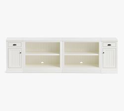 Aubrey Media Console with Closed Cabinets (108&quot;)