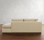 Carmel Wide Arm Wood Base Return Bumper Sectional (113&quot;&ndash;125&quot;)