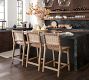 Fenton Woven Leather Stool