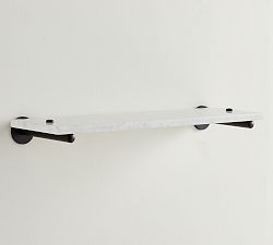 Linden Handcrafted Marble Shelf