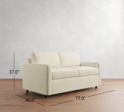 Carmel Slim Arm Deluxe Sleeper Sofa (77&quot;)