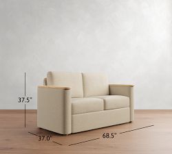 Spencer Upholstered Loveseat by Michael Graves Design (69&quot;)