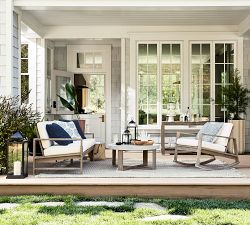 Indio Eucalyptus Round Outdoor Coffee Table (36&quot;)