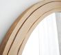 Field Handcrafted Wooden Arch Floor Mirror
