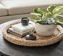 Handwoven Seagrass Round Tray