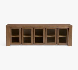 Rockport Glass Door Media Console (94&quot;)