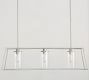 Zaire Chandelier, Polished Nickel (9&quot;)