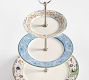 Botanical Bunny Stoneware Tiered Stand