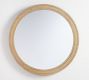 Field Handcrafted Wooden 36&quot; Round Wall Mirror