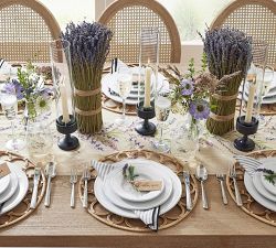 Monique Lhuillier Provence Embroidered Table Runner