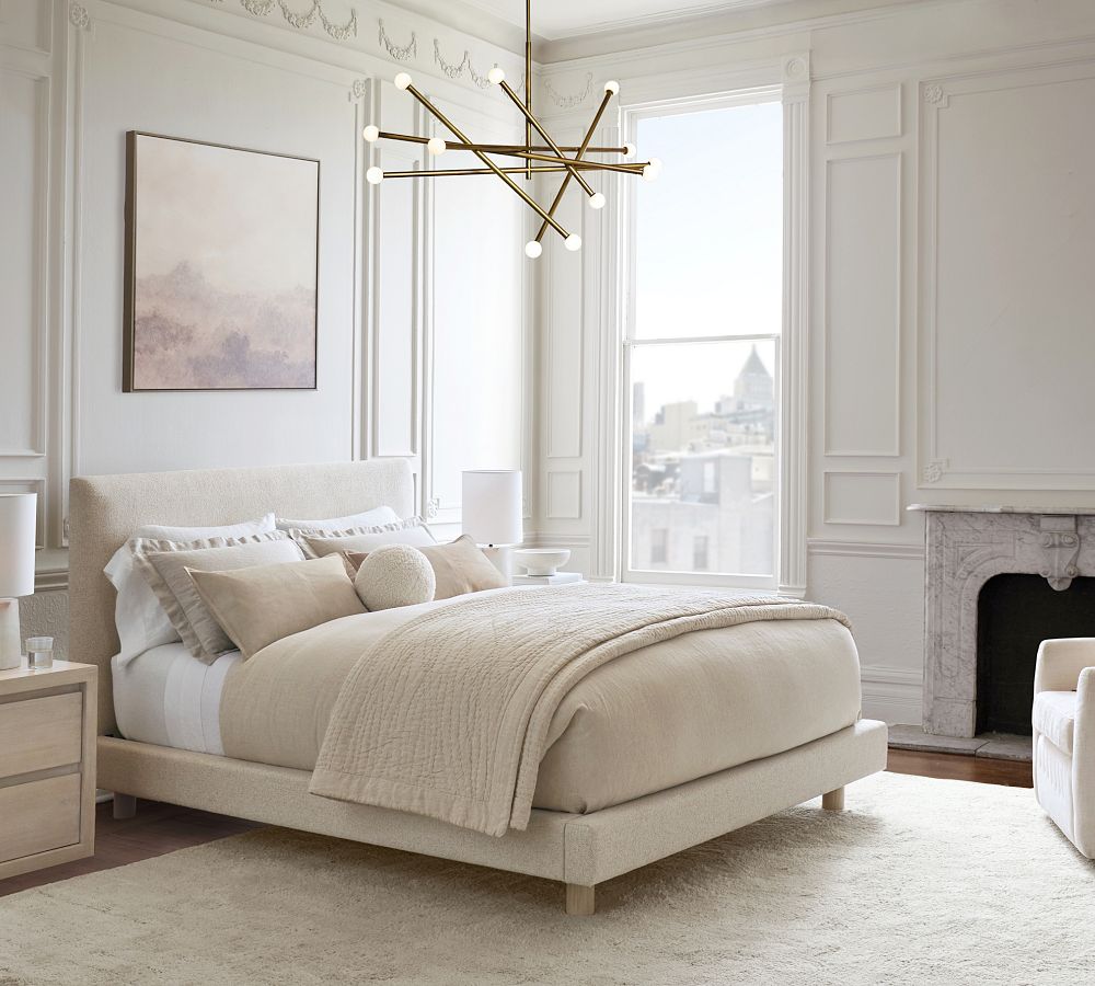 Cayman Upholstered Bed - Quick Ship | Stylish & Fast