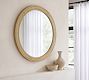 Field Handcrafted Wooden 36&quot; Round Wall Mirror