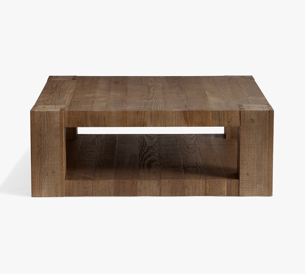 Rockport Square Reclaimed Wood Coffee Table 44"