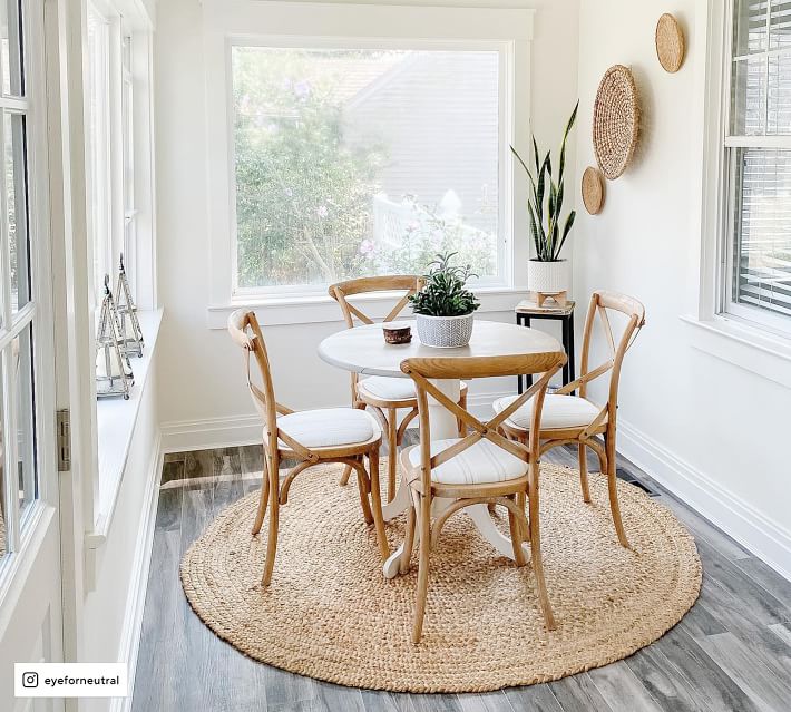 Round Braided Jute Rug | Pottery Barn