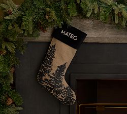 Rustic Forest Stockings