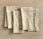 Stella Damask Organic Cotton Napkins - Set of 4