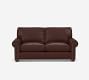 Webster Leather Sofa (74&quot;&ndash;95&quot;)