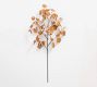 Faux Camle Grape Leaf Branch