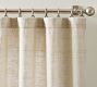 Raw Silk Linen Curtain