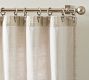 Raw Silk Linen Curtain