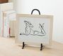Black Metal Tabletop Frame Easel Stand
