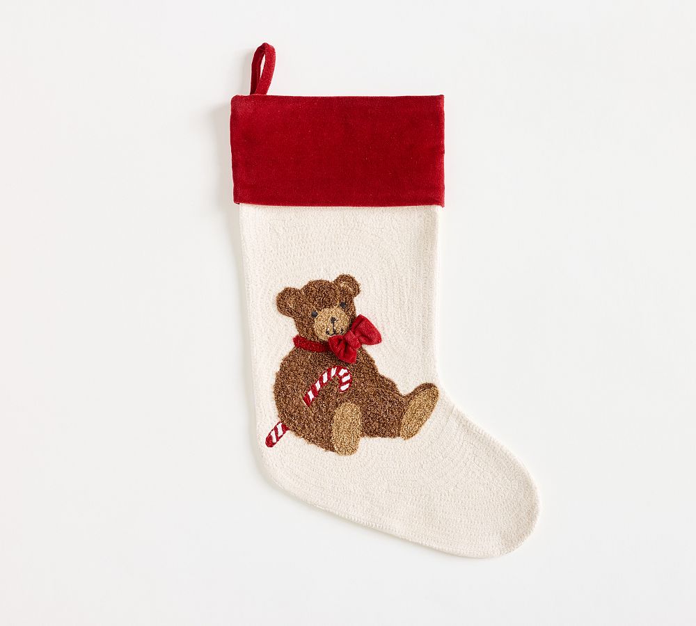 Holiday Icons Crewel Stockings