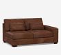 Build Your Own Big Sur Square Arm Deep Seat Leather Sectional