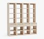 Cayman 72&rsquo;&rsquo; Shelf with Cabinet&#8203;