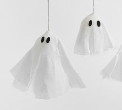 Lit Ghost String Lights