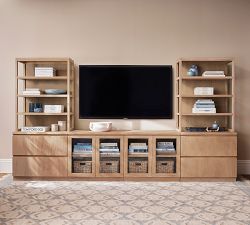 Pacific Double Glass Door Cabinet (34&quot;)