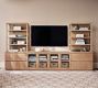Pacific Double Glass Door Cabinet (34&quot;)