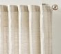 Raw Silk Linen Curtain