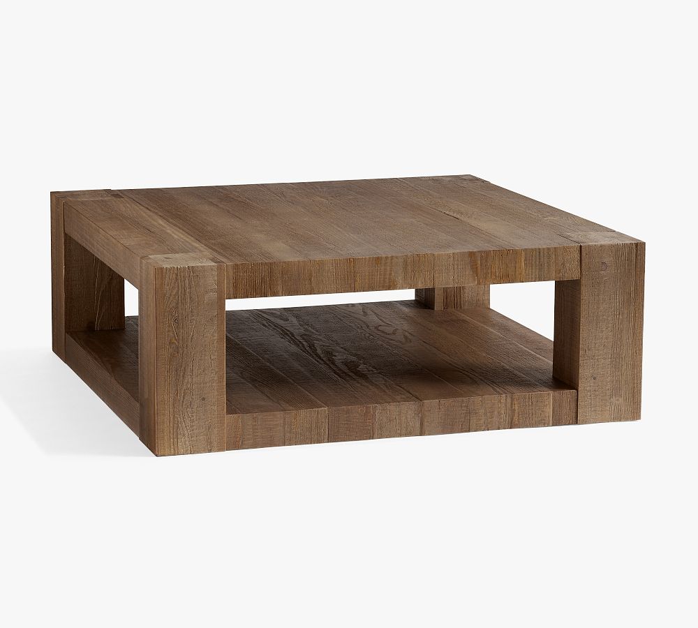 Rockport Square Reclaimed Wood Coffee Table 44"