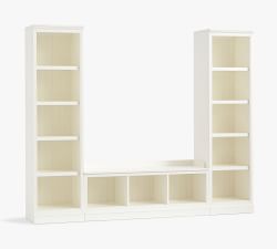 Aubrey 3-Piece Entryway Set With Bookcases