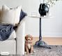 Rae Round Marble End Table (20&quot;)